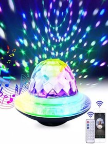 Resim ULTRATEKNO sy-618 Şarjlı Işıklı Disko Topu Kumandalı MP3 Usb Çalar Parti Bluetooth Hoparlör 