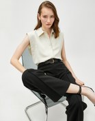 Resim Kolsuz Gömlek Modal Karışımlı 