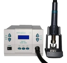 Resim Quick 861DW Dijital Smd Lehimleme İstasyonu Akıllı Sıcak Hava 1000 W Dijital Rework Station 