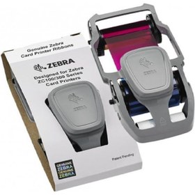Resim Zebra 800350-252 Zc350 Ymcko Renkli Ribbon 300 Baskı Kapasiteli 