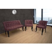 Resim Armens Life Armens Çay Seti Koltuk Takımı, 2+1+1 Siyah Ayak klsz-cyst-syh-001 