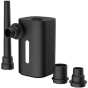 Resim Geeroyoo Taşınabilir 4000mah Elektrikli Şişirme Pompası - Çift Fonksiyonlu 4 Nozüllü Şişme Yatak & Havuz Ekipmanları İçin 