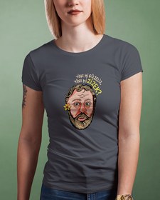 Resim Slavoj Zizek Kadın Tişört 