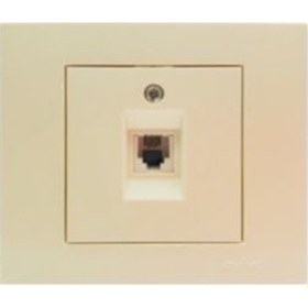 Resim Ovivo Grano Krem Nummeris Telefon Prizi Çerçeveli 