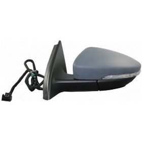 Resim Passat Elektrikli Ayna 2010-2015 Astarlı Yan+alt Sinyalli Kör Noktalı Sol Oem No:3ab8575079b9 
