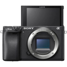 Resim Sony A6400 16-50Mm 20.1 MP CMOS Lensli Siyah Aynasız SLR Fotoğraf Makinesi 