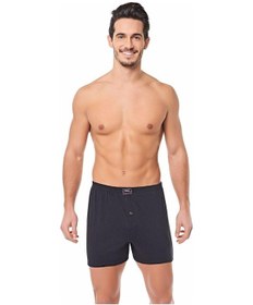Resim 6 Lı Paket Seher Yıldızı Pamuklu Penye Düğmeli Erkek Boxer 0008 