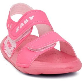 Resim Ayakkabı Fuarı Elit Ott5000 Patik Kız Çocuk Düz Sandalet Pembe Pembe 