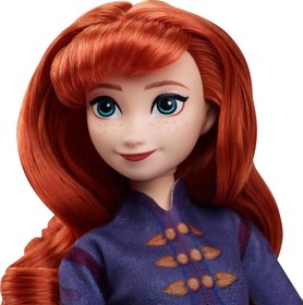 Resim Disney Karlar Ülkesi Buz Pateni Temalı Anna Bebek JBG54 