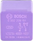 Resim Bosch 0332209151 Role Degistirici B Tipi 12V 30 / 20A 0332209156 (WR444268) 