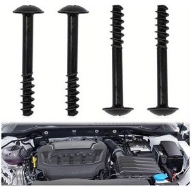 Resim Tongdashop 4 Adet Hava Filtresi Kutusu Vidası Vw 13384034 Uyumlu Jaguar Range Rover 