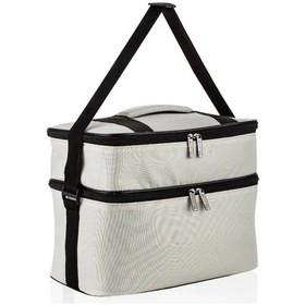 Resim Ns Reliable Kamp Piknik Termal Soğutucu Yalıtımlı Buzluk Termos Çanta - 960 Krem 