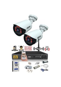 Resim Ids - 2 Kameralı 1080P Fullhd 5Mp Sony Lensli Kamera Seti - 2020 