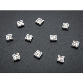 Resim 1 Paket (10 Parça) Neopixel 5050 Rgb Led (Dahili Sürücü Çipi İle 
