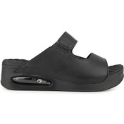 Resim Muya Beso Anatomik Air Max Tabanlı Topuk Dikeni Kadın Terlik Siyah 