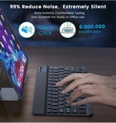 Resim Willowhaven Bluetooth Kablosuz Klavye Fare Seti - İpad Uyumlu - Android İos Samsung Xiaomi - Português 