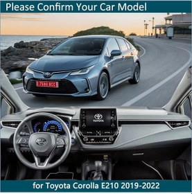 Resim Torpido Üstü Örtü Corolla Uyumlu 2019- Ithal Malzeme Siyah 