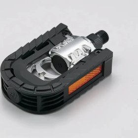 Resim Epic Katlanır PDL-210 Bisiklet Pedalı Alüminyum/Plastik/Metal Malzeme ile Siyah/Gümüş Renk 