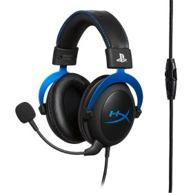 Resim HyperX Cloud Blue Oyuncu Kulaklık PS4 HX-HSCLS-BL/EM 