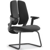 Resim Uzay Ofis Blance Bekleme Koltuğu U-ayak -siyah 