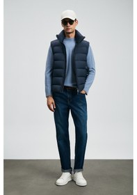 Resim Lufian Santo Spor Jean Erkek Pantolon Straight Fit Mavi Mavi 112200250100300 Mavi 