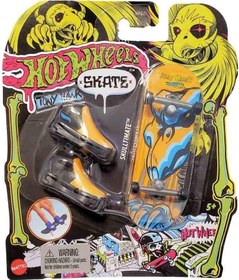 Resim Hot Wheels Skate Neon Temalı Parmak Kaykay ve Ayak Paketleri HPG21-HPG25 