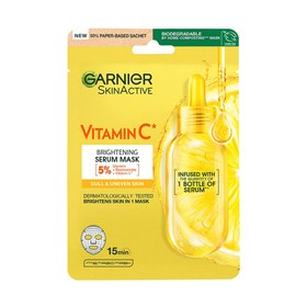 Resim Garnier C Vitamini Parlaklık Verici Kağıt Yüz Maskesi 28 gr 
