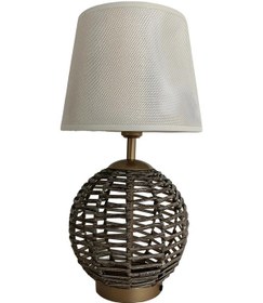 Resim Soly Eskitme Plastik Rattan Abajur Eskitme 