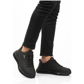 Resim Guja Siyah Hakiki Deri Erkek Casual Ayakkabı Çok Renkli 