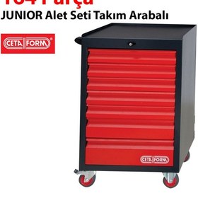 Resim CETA FORM 164 Parça JUNIOR Alet Seti Takım Arabalı A50TK-164A02T 
