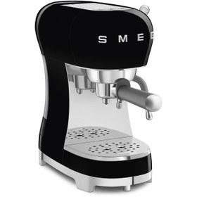 Resim Smeg Siyah Espresso Kahve Makinesi Ecf02bleu - Siyah 