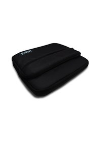 Resim Jacbag Siyah Üç Bölmeli Tablet Ve Telefon Çantası/kılıfı - Kadın/erkek Tablet Kılıfı 