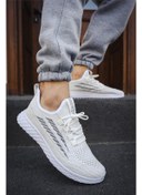 Resim Awd 2023 Bağcıklı Fileli Hafif Taban Erkek Sneaker Oksit
