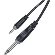 Resim Roxtone RX-K13505 6.3mm Mono - 3.5mm Stereo Kablo 5metre 