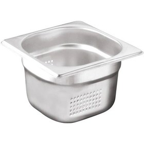 Resim Öztiryakiler Delikli Gastronom Küvet, 15 Cm, Gnp 1/6 
