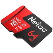 Resim Netac Micro Sd Card 64 Gb Pro With Adaptör 