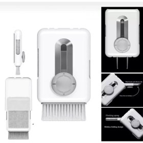Resim Blic BMX44 6 In 1 Bilgisayar Laptop, Tablet, Klavye, Kulaklık Airpods Çok Işlevli Temizleme Seti Office 