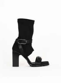 Resim Bueno Shoes Siyah Deri-kms Kadın Sandalet 30wb24073 