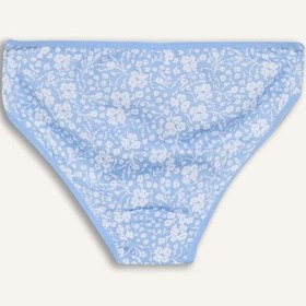Resim Defacto Kalp Desenli Ribana 3lü Slip Külot Kız Çocuk H1388a826smbe574 Mavi-be574 