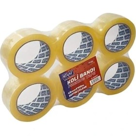 Resim Bant Koli Şeffaf 45CMX100M 6 Lı Paket 