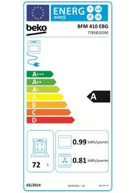 Resim Beko BFM 410 EBG 72 LT Ocaklı Fırın 