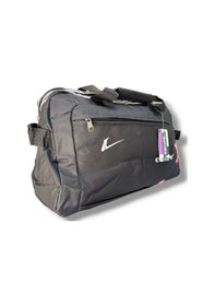 Resim Escape 112-25 Polyester Kareli Kumaş Seyahat Çantası Siyah 