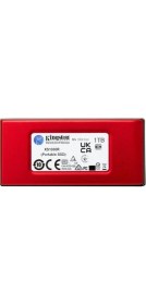 Resim Nil Avm 1 Tb Kıngston XS1000 Usb3.2 Gen2 Kırmızı SSD SXS1000R/1000G 