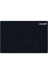Resim Creavit TERRA Mat Siyah Boyalı Kumanda Paneli 