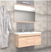 Resim Pierre Cardin Summer 100 Cm Poplar Banyo Dolabı 