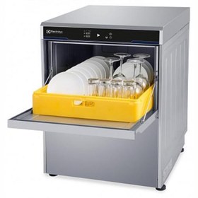 Resim Professional Tezgahaltı Bulaşık Makinesi, Çift Cidarlı, Tesisat Basınçlı Boylerli, Drenaj Pompalı, Parlatıcı Ve Deterjan Dispenserli, 400v/3n/50hz - Termal Etiket Uyumlu EUC40GTL 