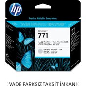 Resim HP Feyza Bilişim 771 (CE020A) Designjet Yazıcı Baskı Kafası Light Gray Ve Photo Black 