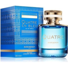 Resim Boucheron Quatre En Bleu Edp 100 Ml Kadın Parfüm Çiçek 