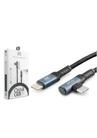 Resim Subzero Cl100 65w Type-c To Type-c L Giriş Gaming Şarj Kablosu Şarj Data Kablosu 