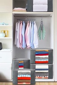 Resim 3 Adet Pencereli Gri Büyük Boy Yastık Yorgan Kazak Hurcu / 75x40x40 